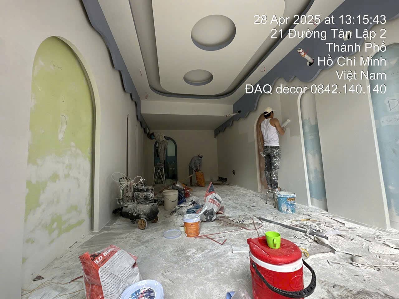 Thợ sơn chuyên nghiệp